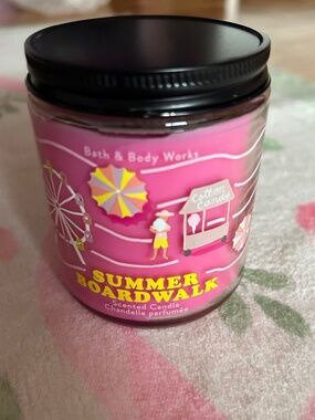 BBW Summer Boardwalk Single Wick Candle